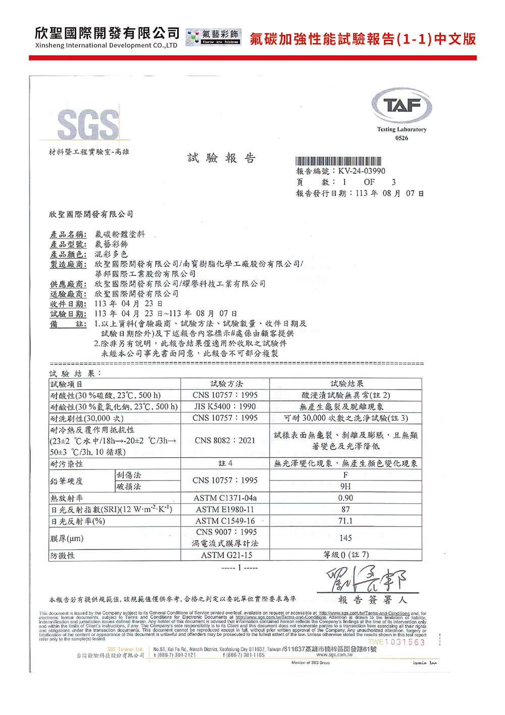 certification
